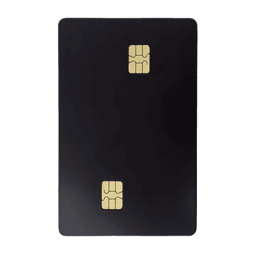 2 in 1 metal credit card