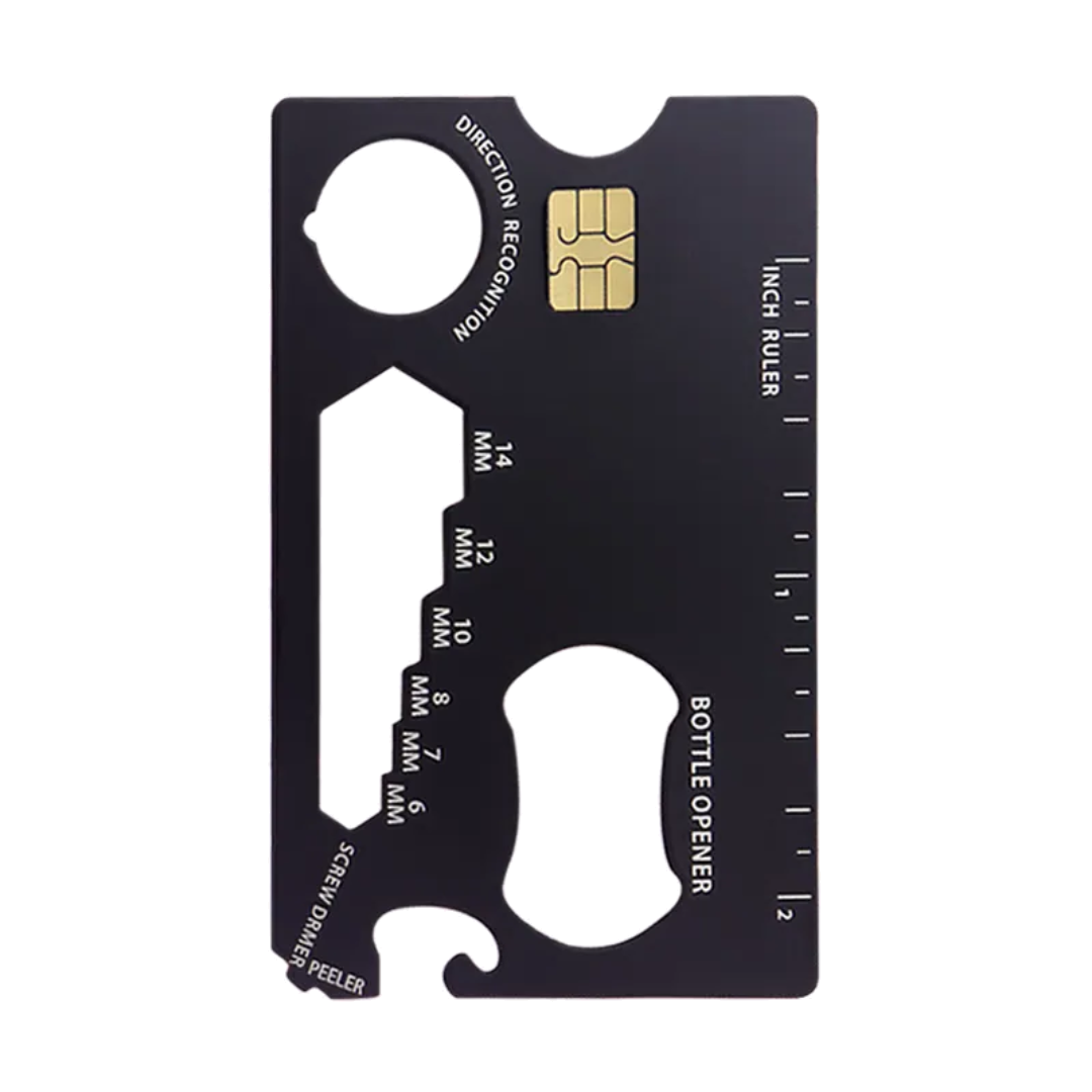 Anime metal credit card